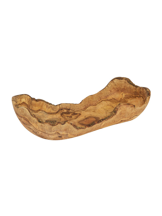 French Olive Wood Live Edge Coffee Table Bowl One Weston Table