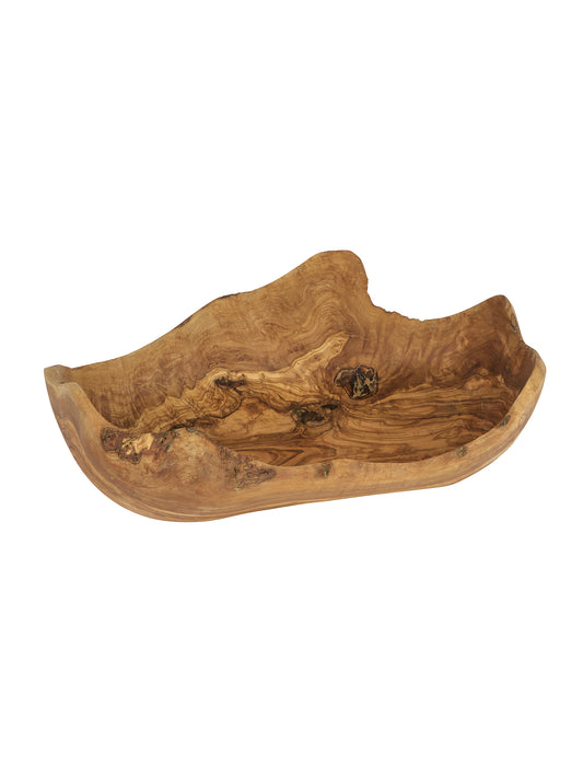 French Olive Wood Live Edge Coffee Table Bowl One Weston Table
