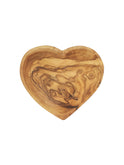 French Olive Wood Small Heart Bowl Weston Table
