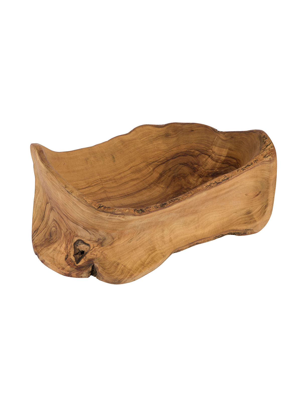 French Olive Wood XL Fruit Bowl Weston Table