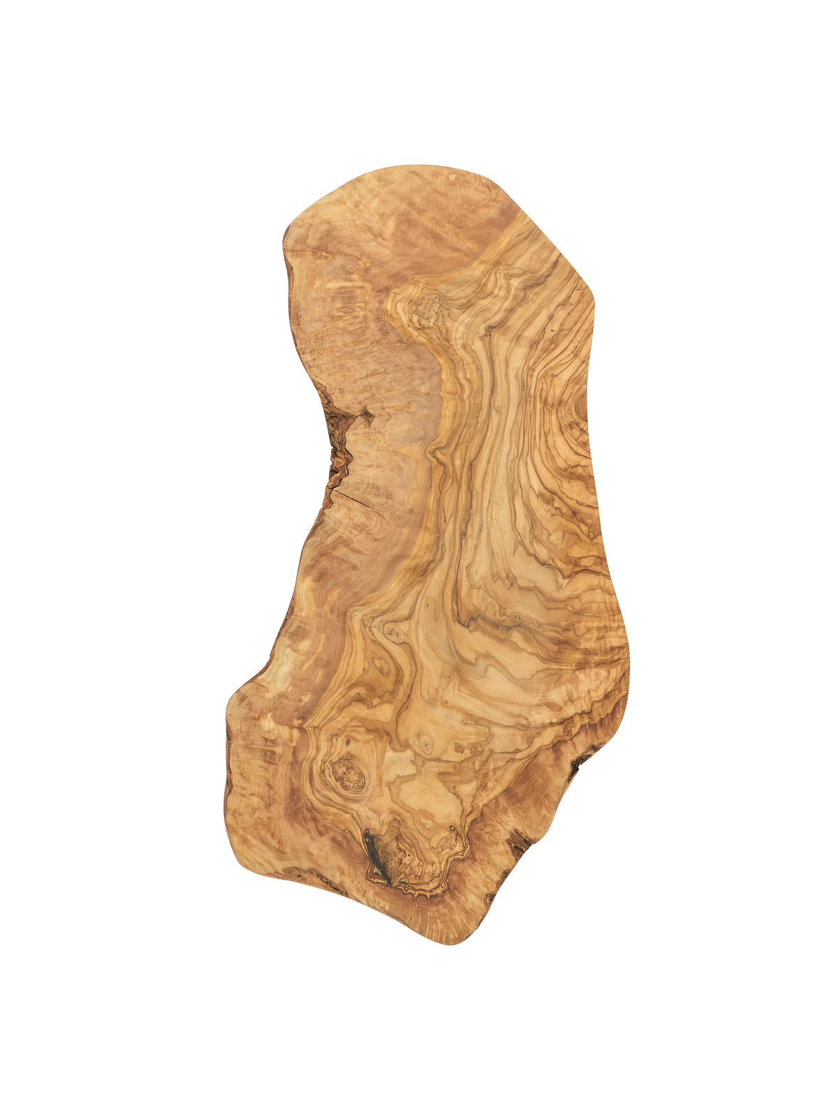 French Olive Wood XL Live Edge Serving Board Eight Weston Table