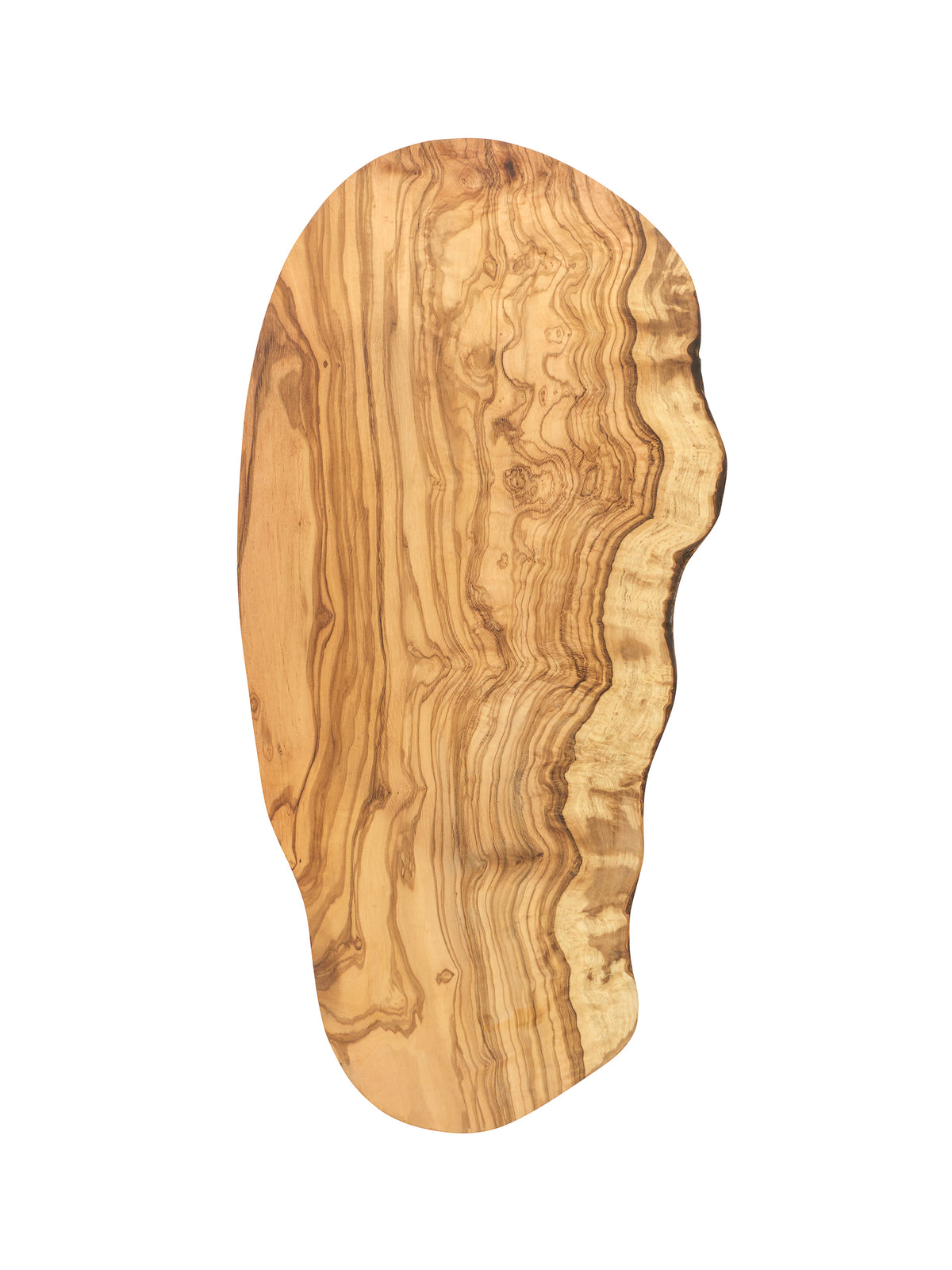French Olive Wood XL Live Edge Serving Board Ten Weston Table