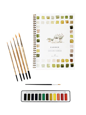  Garden Watercolor Gift Set Weston Table 