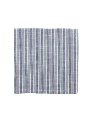  Garnier-Thiebaut Navy Stripe Napkins Weston Table 