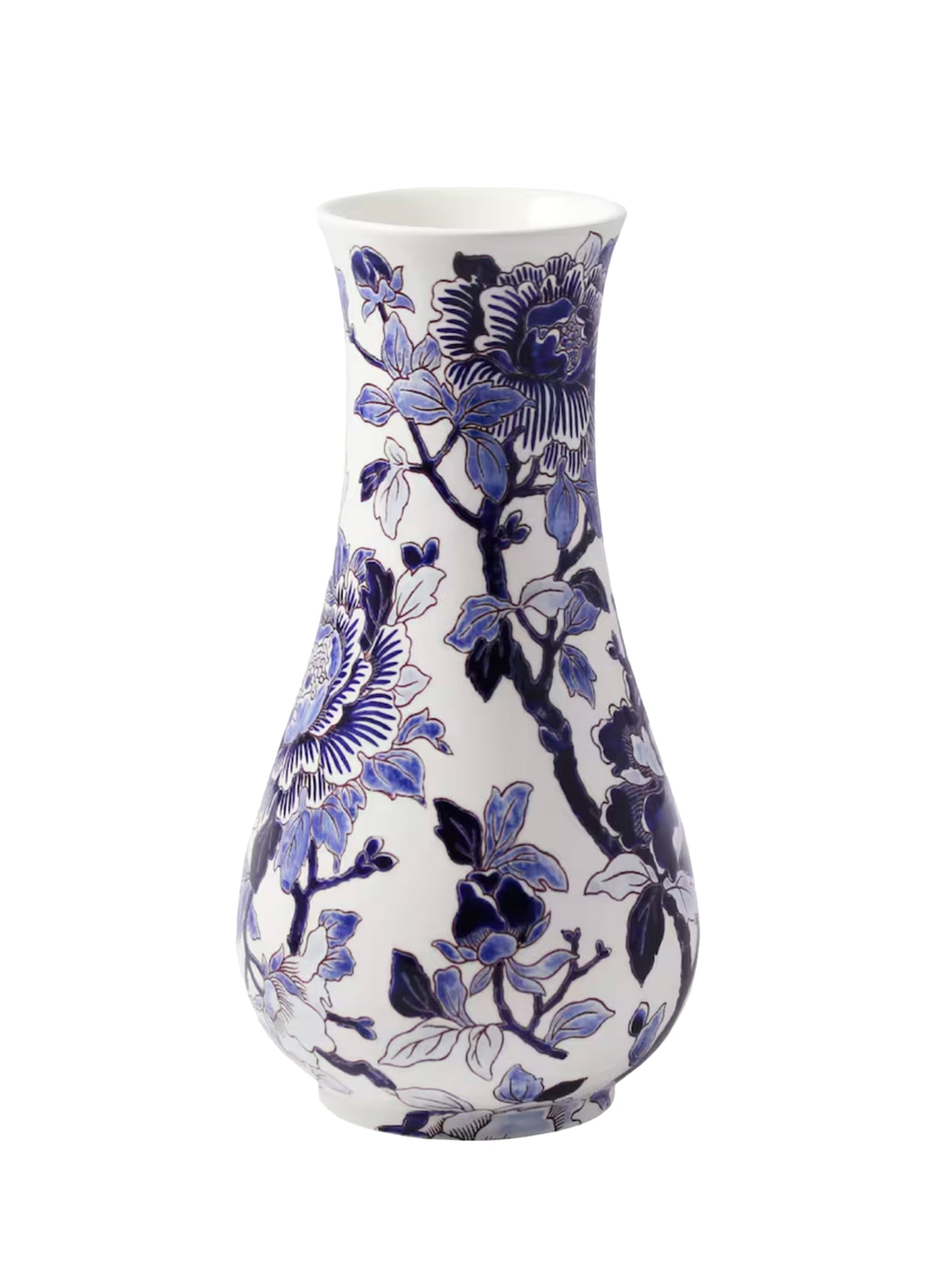 Gien Blue Peonies Small Museum Vase Weston Table