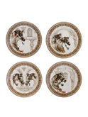 Gien Chevaux du Vent Salad Plate Set Weston Table