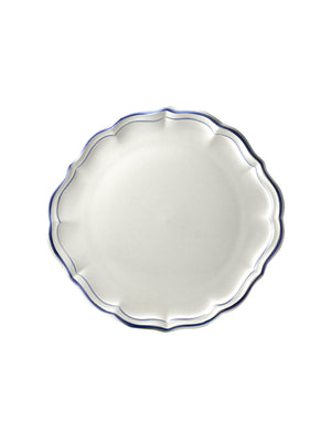  Gien Filet Blue Cake Platter Weston Table 