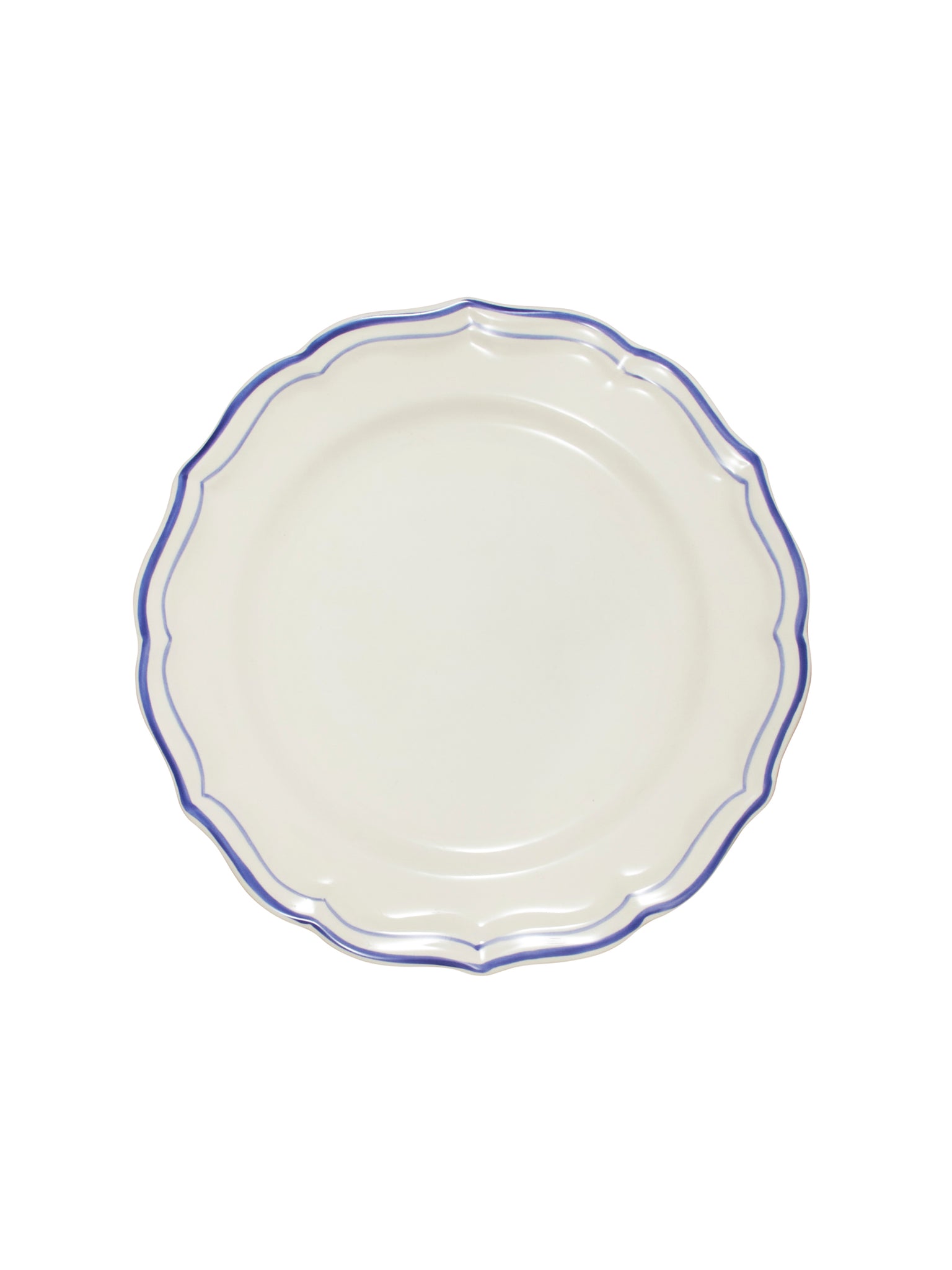 Gien Filet Bleu Dinner Plate Weston Table