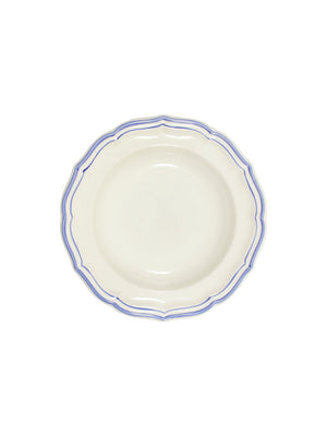  Gien Filet Bleu Soup Plate Weston Table 