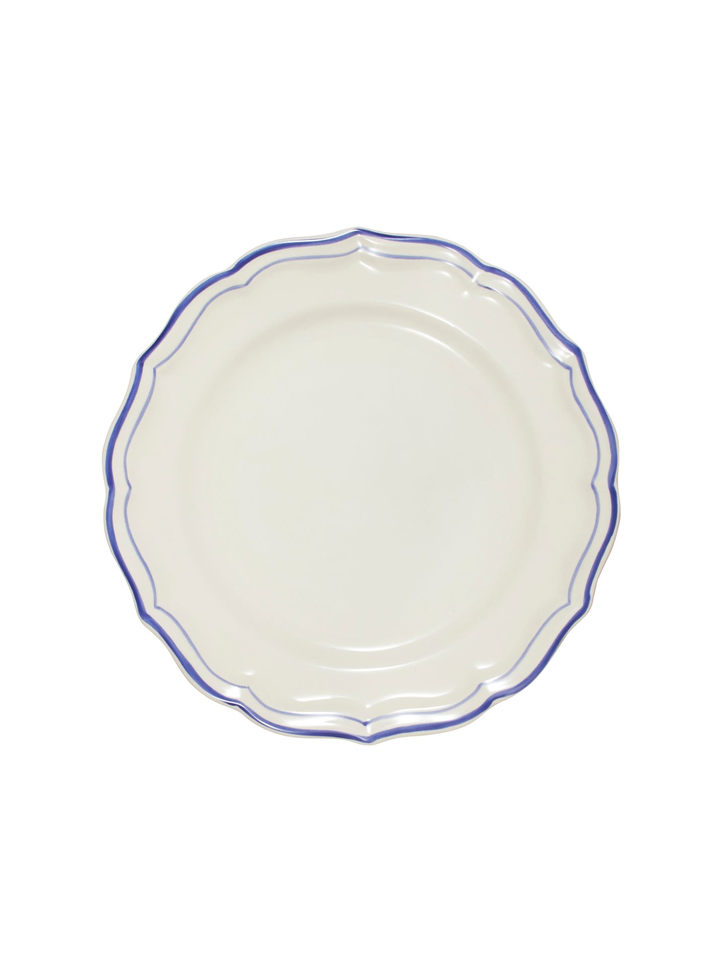 Gien Filet Blue Dinner Plate Weston Table