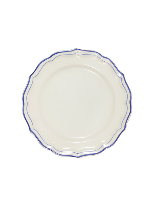Gien Filet Blue Dinner Plate Weston Table