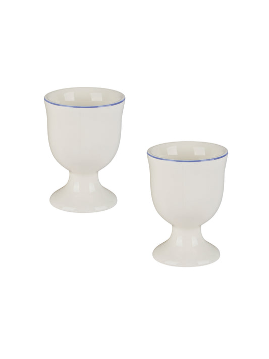 Gien Filet Blue Egg Cups Weston Table