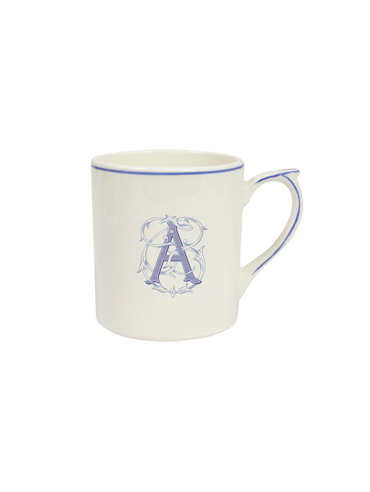 Gien Filet Blue Mug A Weston Table
