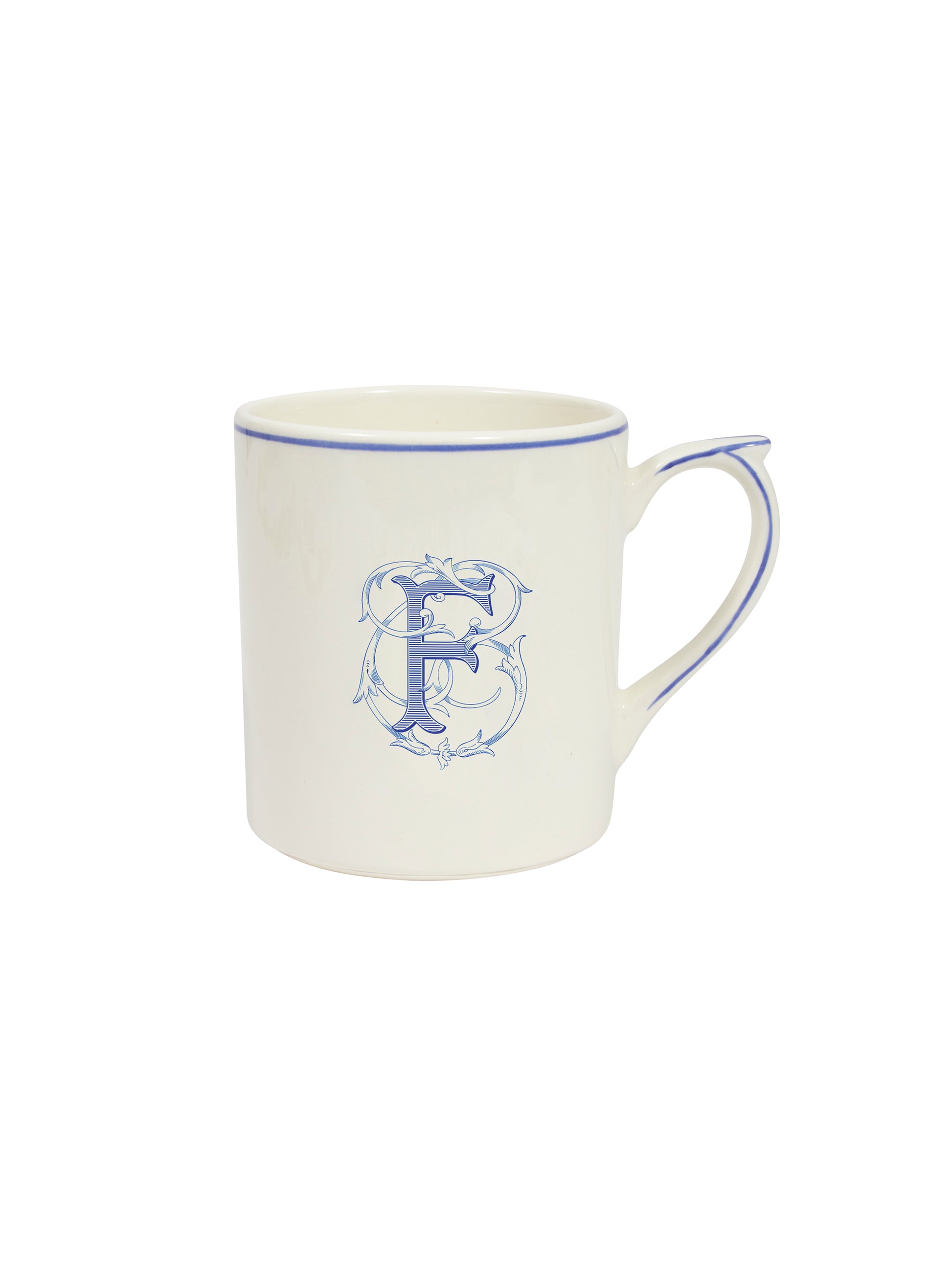 Gien Filet Blue Mug F Weston Table