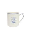 Gien Filet Blue Mug J Weston Table