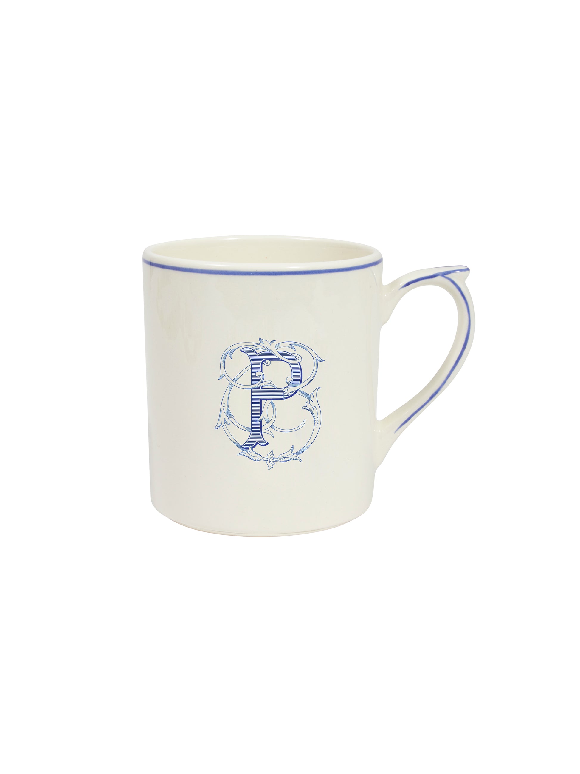 Gien Filet Blue Mug P Weston Table