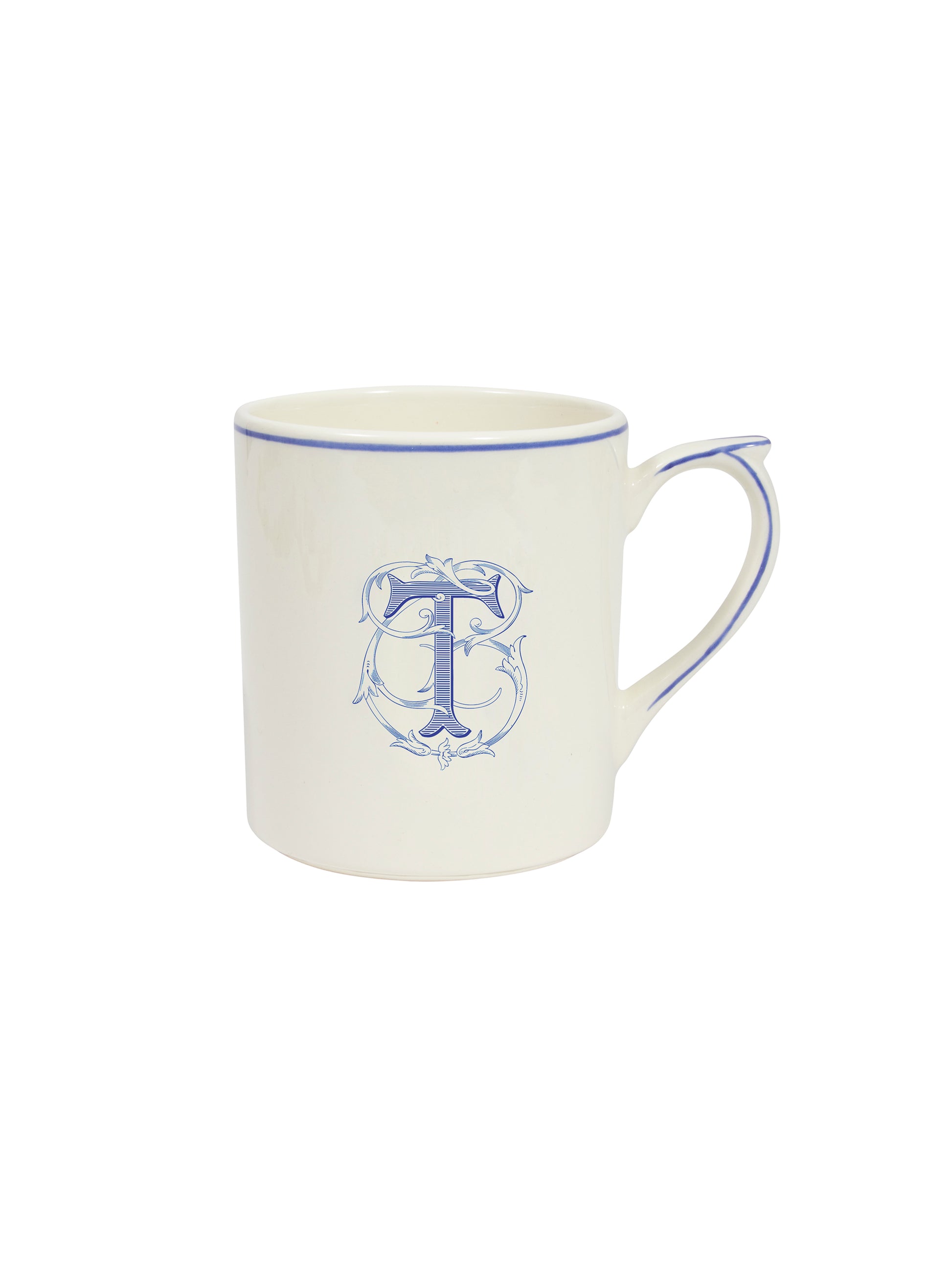 Gien Filet Blue Mug T Weston Table