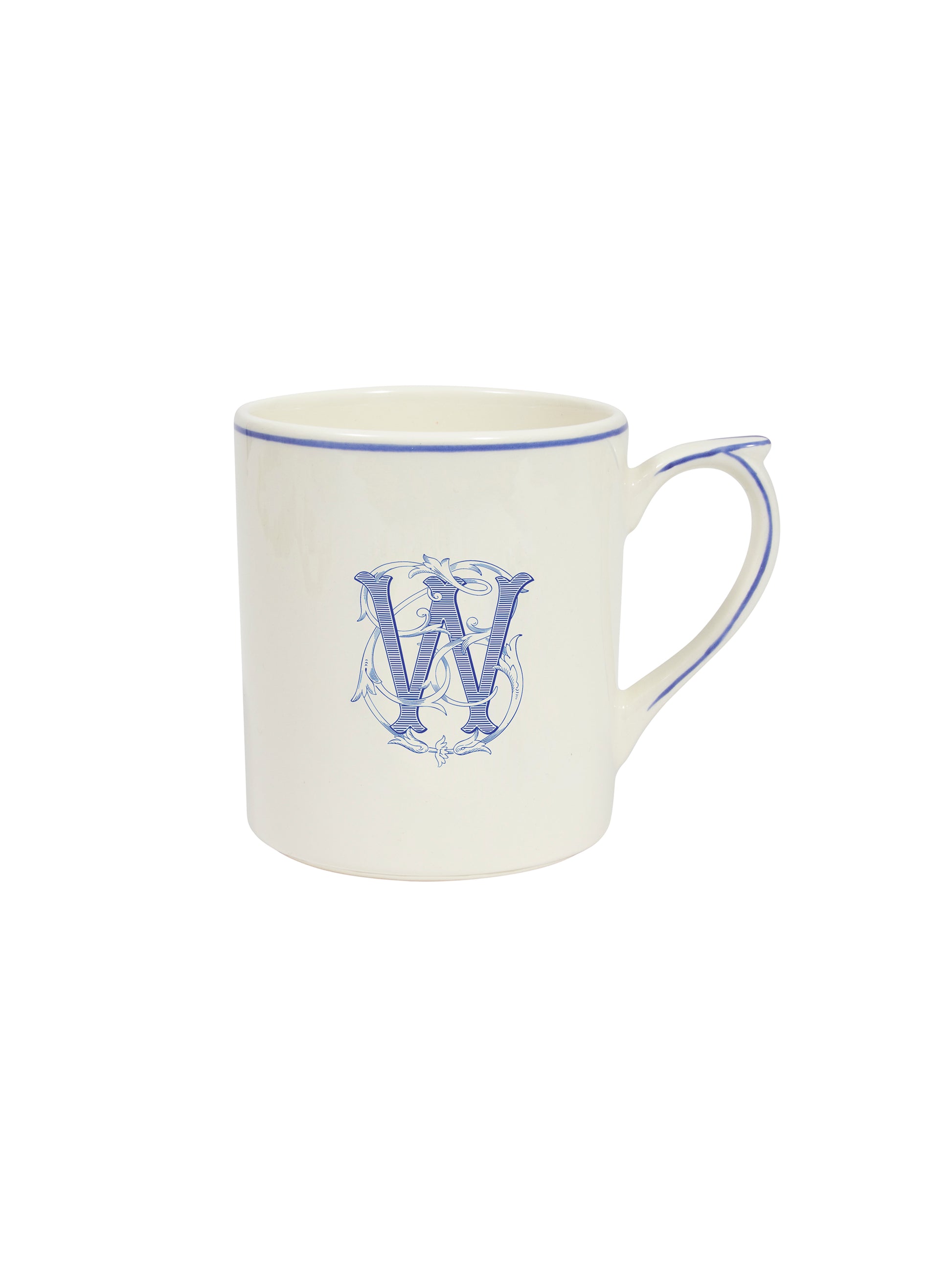 Gien Filet Blue Mug W Weston Table