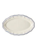 Gien Filet Blue Oval Platter Weston Table