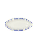 Gien Filet Blue Pickle Dish Weston Table