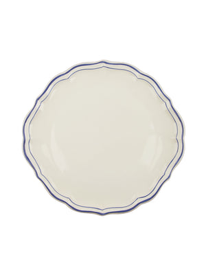  Gien Filet Cobalt Cake Platter Weston Table 
