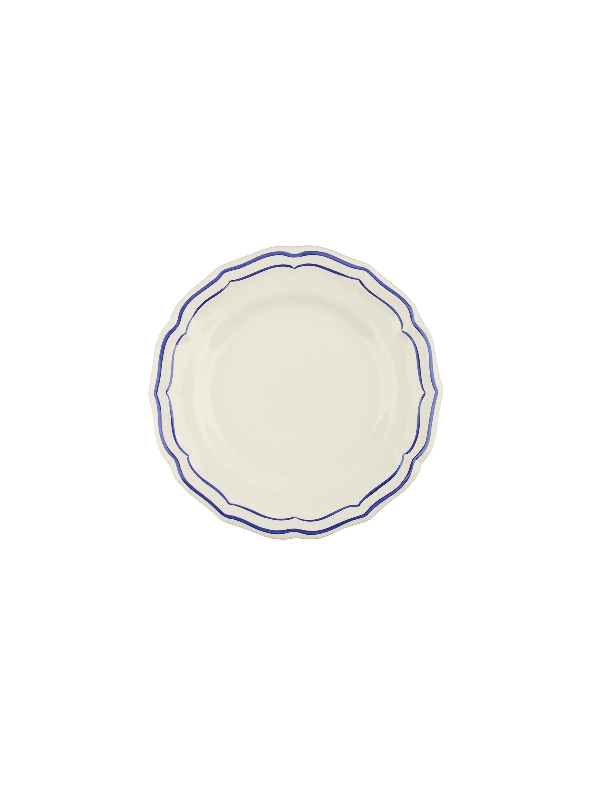 Gien Filet Cobalt Canape Plates Weston Table