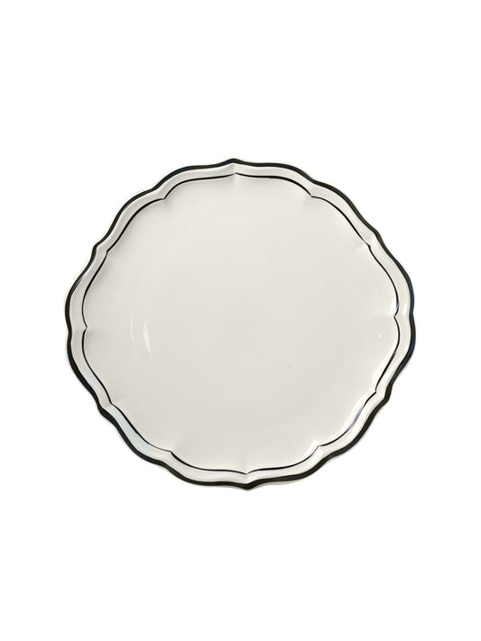 Gien Filet Midnight Cake Platter Weston Table