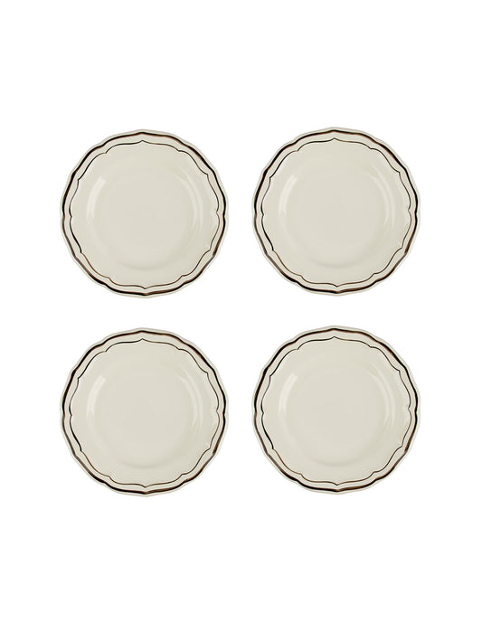 Gien Filet Midnight Canape Plates Weston Table