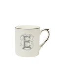 Gien Filet Midnight Monogram Mug E Weston Table