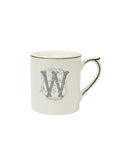 Gien Filet Midnight Monogram Mug W Weston Table