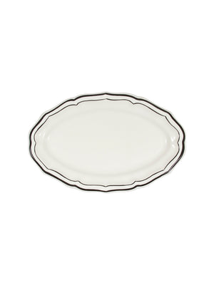  Gien Filet Midnight Oval Platter Weston Table 