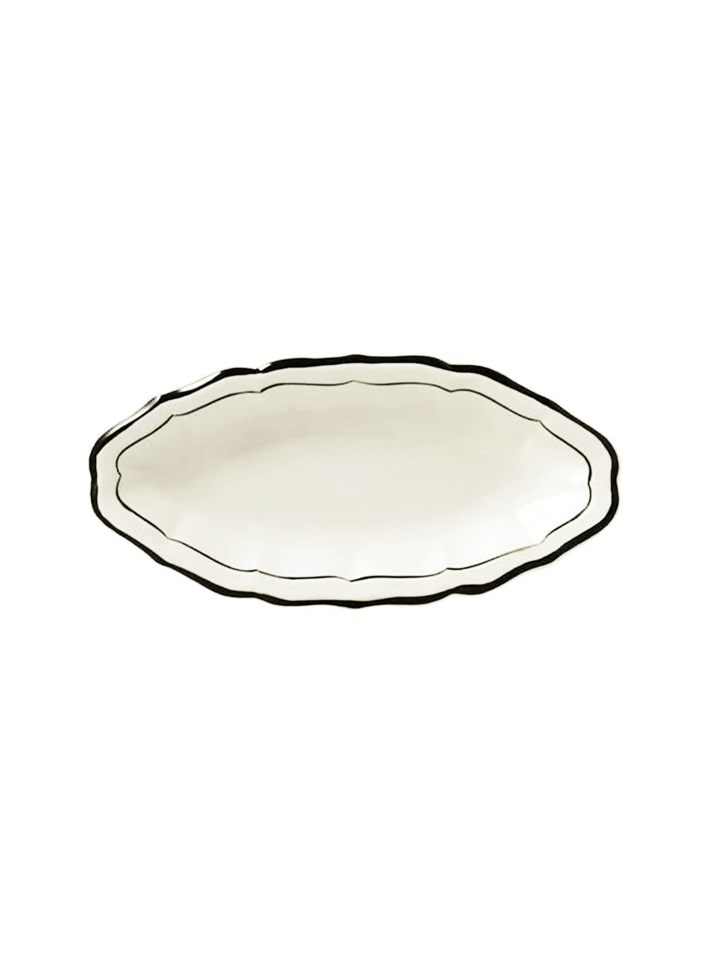 Gien Filet Midnight Pickle Dish Weston Table