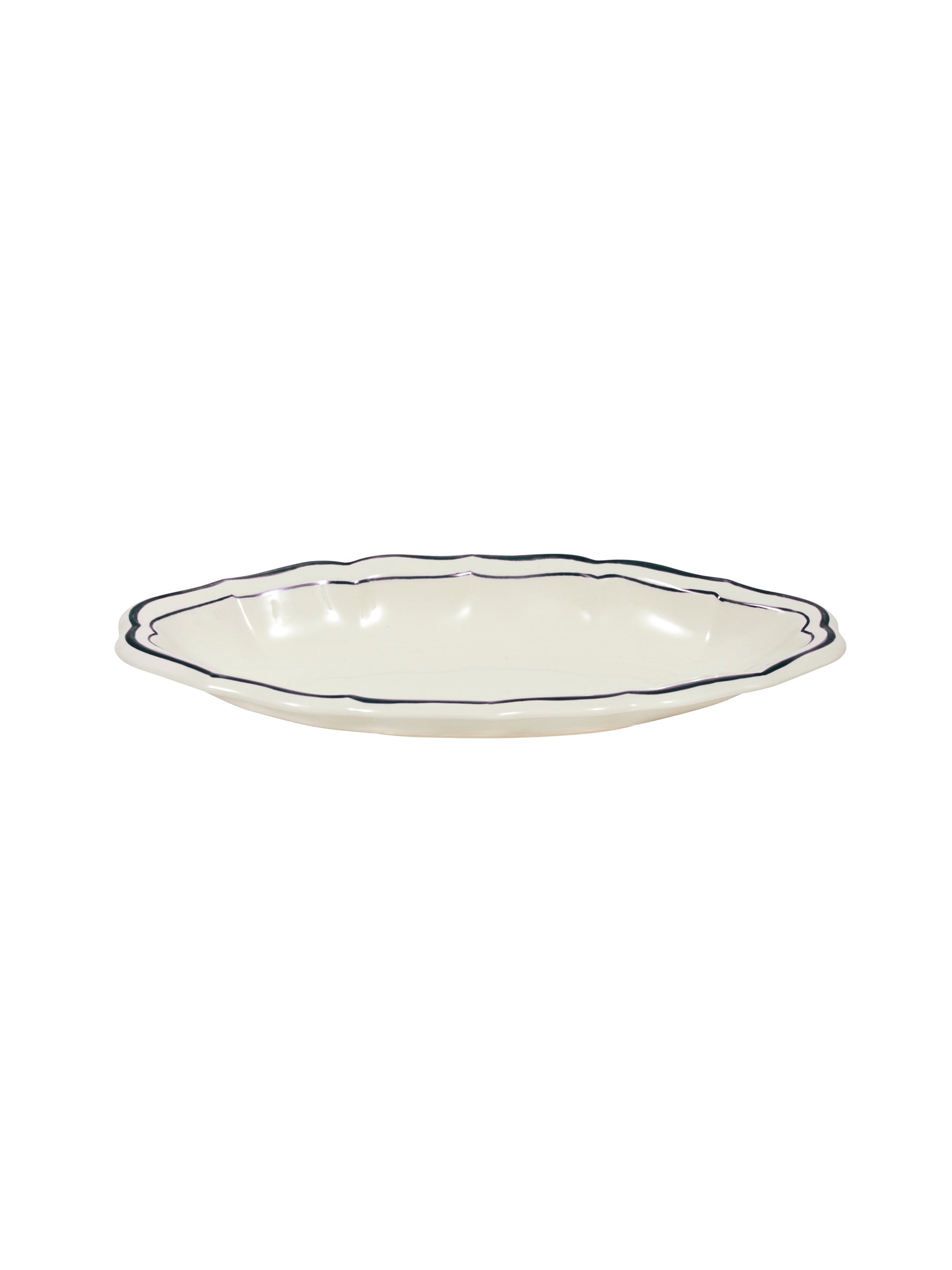Gien Filet Midnight Pickle Dish Weston Table