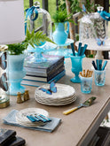Gien Filet Taupe Canape Plates Weston Table