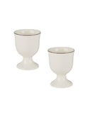 Gien Filet Taupe Egg Cups Weston Table