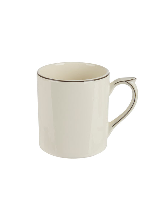 Gien Filet Taupe Mug Weston Table