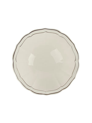  Gien Filet Taupe Open Vegetable Bowl Weston Table 