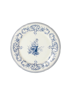  Gien Les Depareillees Oiseau Bleu Dinner Plate Weston Table 