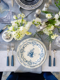 Gien Les Depareillees Oiseau Blue Salad Plate Weston Table