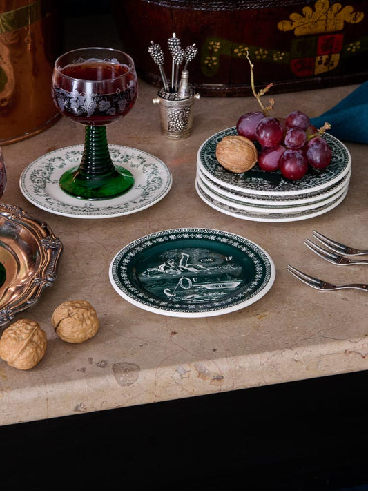 Gien Les Dépareillées Coaster or Mini Plate Set Weston Table