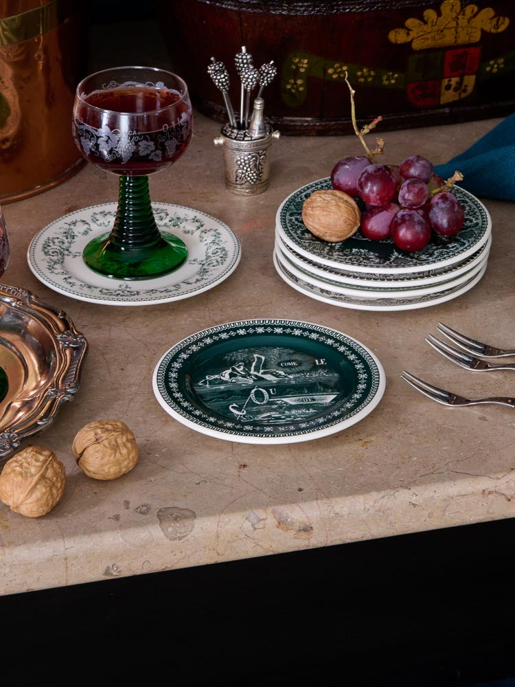 Gien Les Dépareillées Coaster or Mini Plate Set Weston Table
