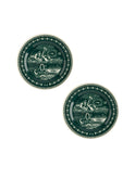 Gien Les Dépareillées Rebus Coaster or Mini Plates Set of Two Weston Table