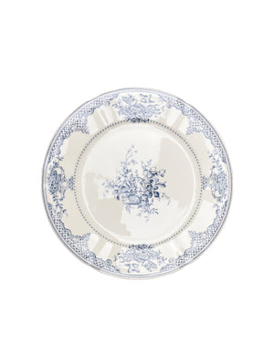  Gien Les Depareillees Fleur Bleu Dinner Plate Weston Table 