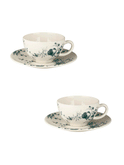 Gien Les Oiseau Coffee & Tea Set Teacup & Saucer Weston Table