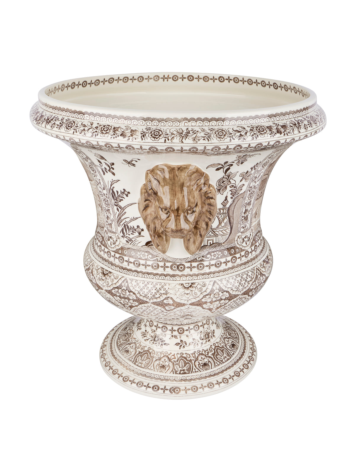 Gien Medici Cavalier Des Steppes Urn Weston Table