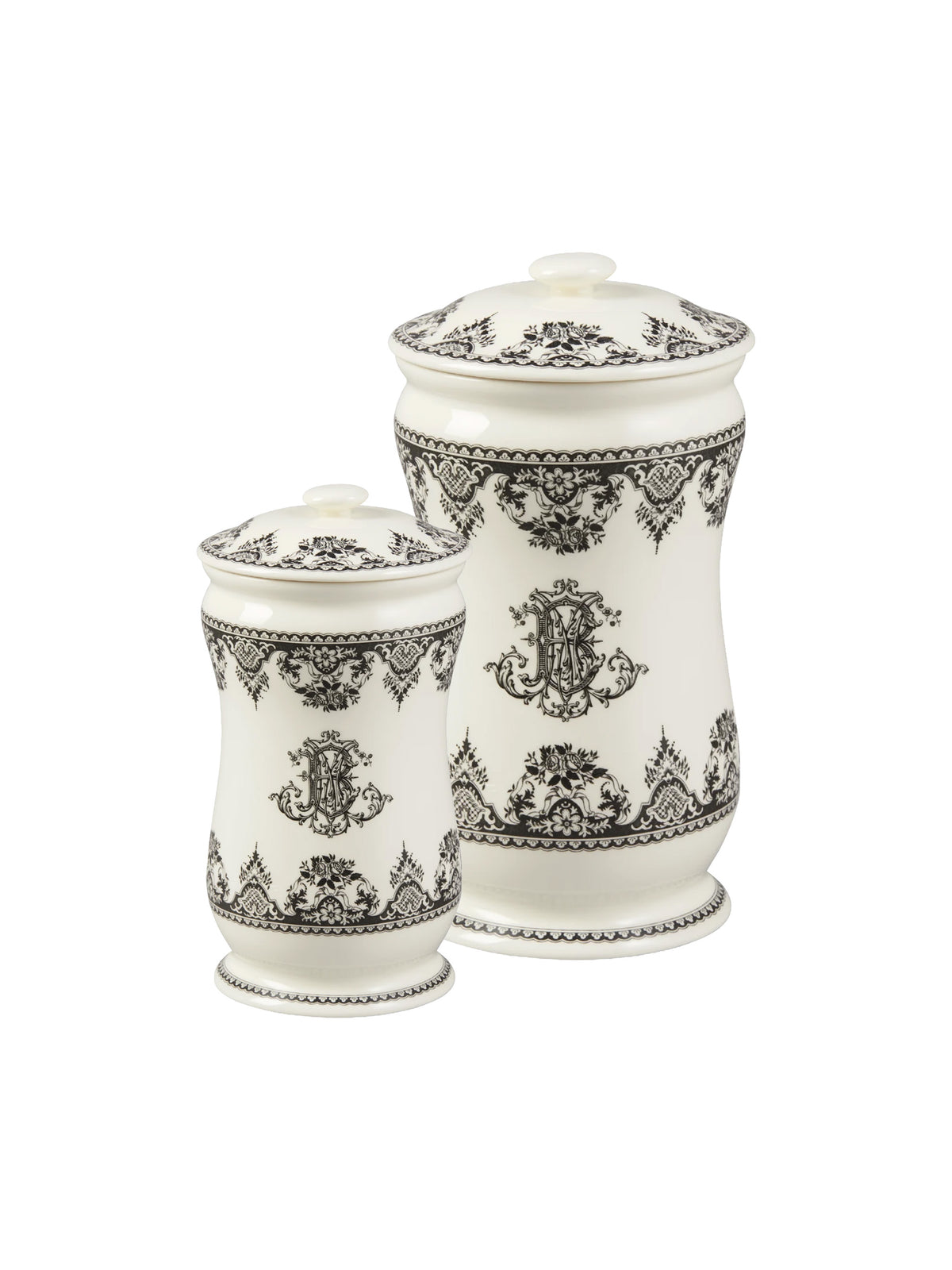 Gien Monogramme Pharmacy Jar Weston Table