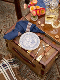 Gien Oiseau Blue Canape Plates Weston Table