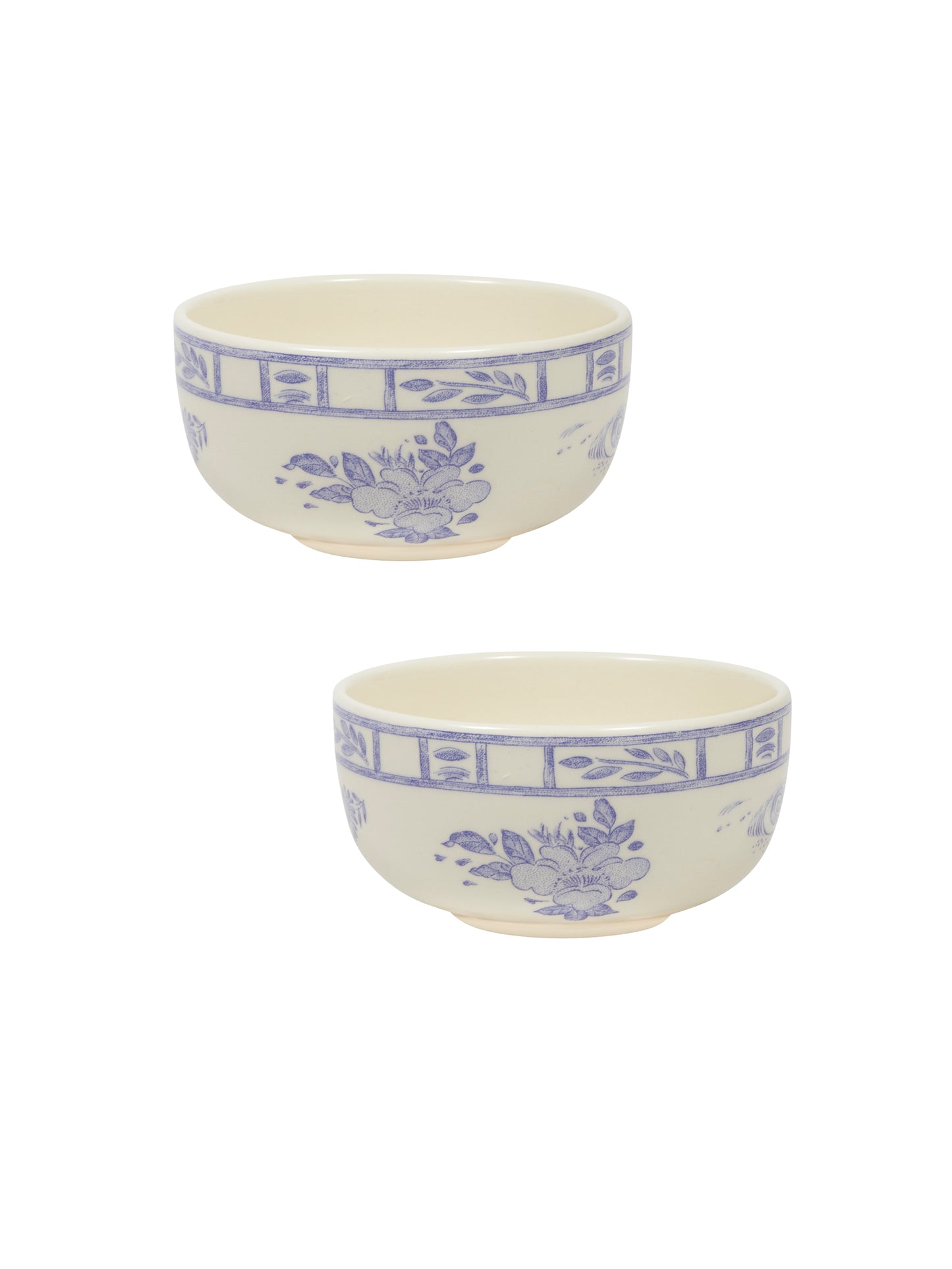 Gien Oiseau Blue Dipping Bowls Weston Table