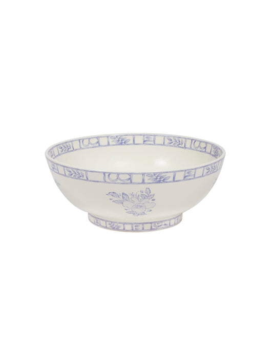 Gien Oiseau Blue Open Vegetable Dish Weston Table