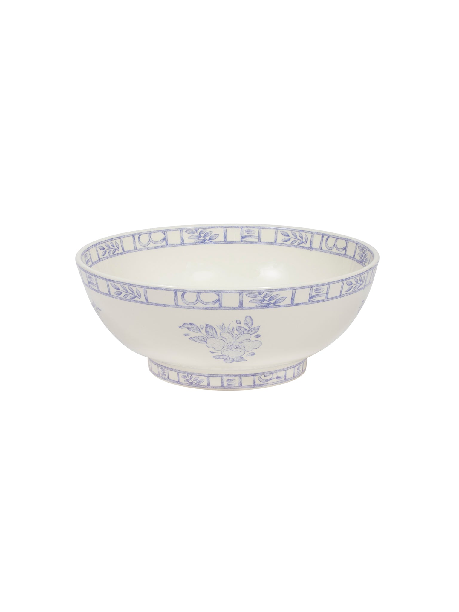 Gien Oiseau Blue Open Vegetable Dish Weston Table